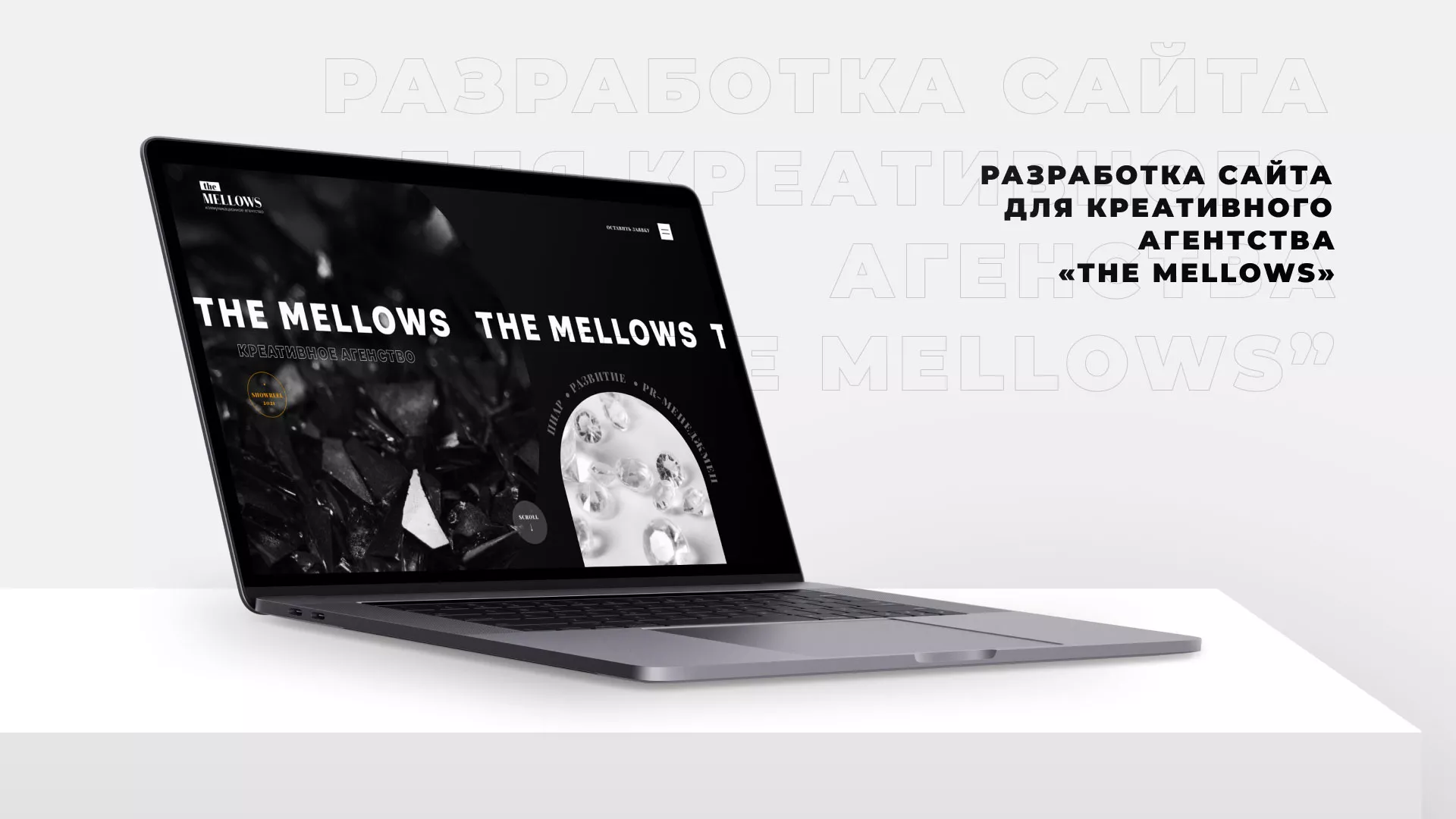 Разработка сайта креативного агентства «The Mellows» в Одинцово