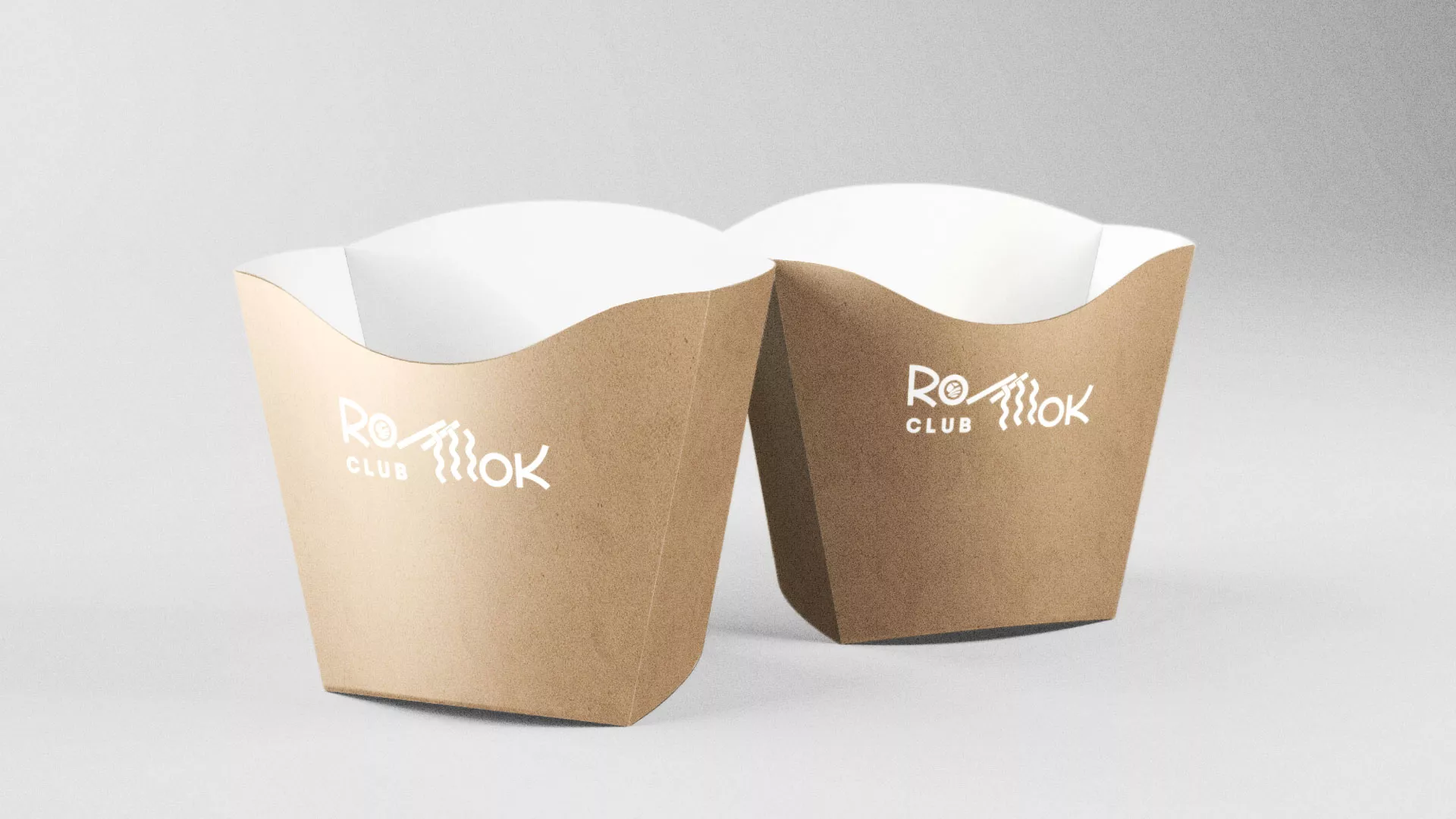Создание логотипа суши-бара «Roll Wok Club» в Одинцово